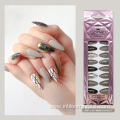 Wholesale 24Pcs Long Stiletto Shape Design False Nails